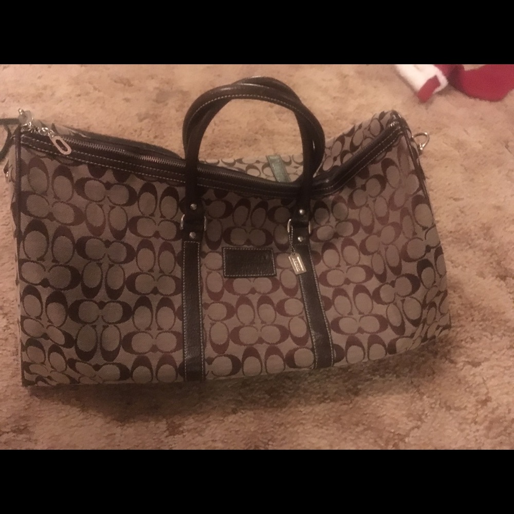 COACH large shoulder or duffel bag